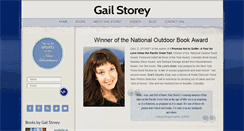 Desktop Screenshot of gailstorey.com