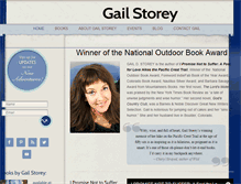 Tablet Screenshot of gailstorey.com